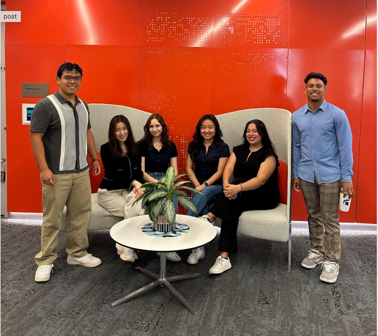Group Picture of SOTC Interns
